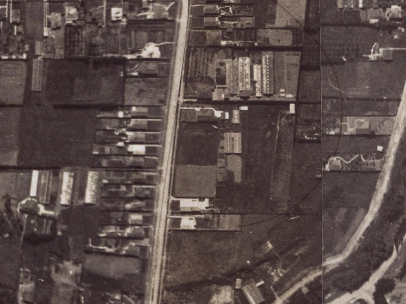 38 Birdwood Avenue from the air, 1925-1929