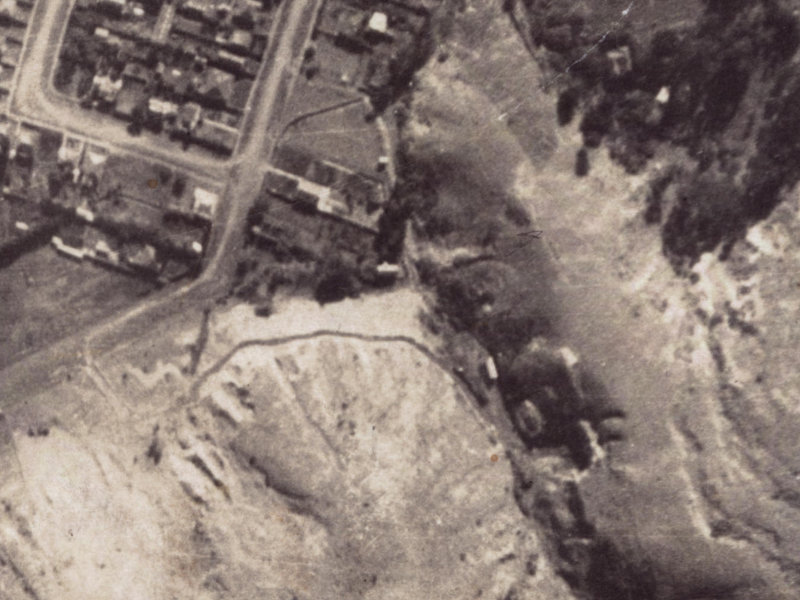47 Cliff Street from the air, 1925-1929