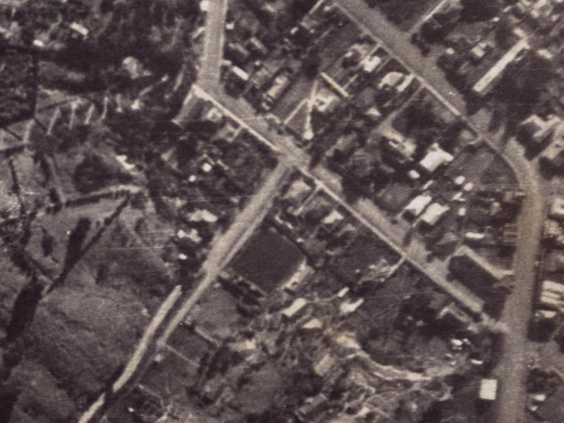 2 Richmond Hill Road from the air, 1925-1929