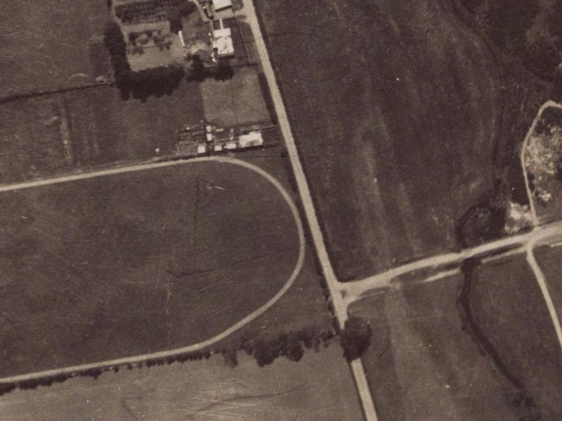 2B Leistrella Road from the air, 1925-1929