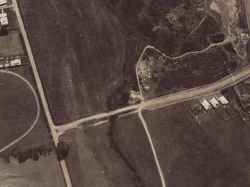 20-22 Rose Street from the air, 1925-1929