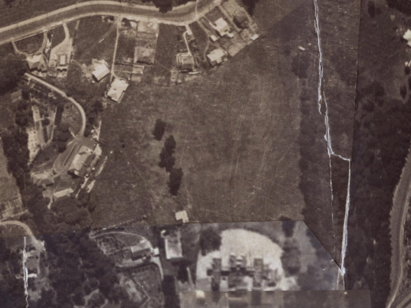 21A Overdale Drive from the air, 1925-1929