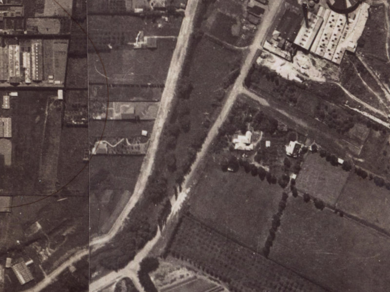 86A Centaurus Road from the air, 1925-1929