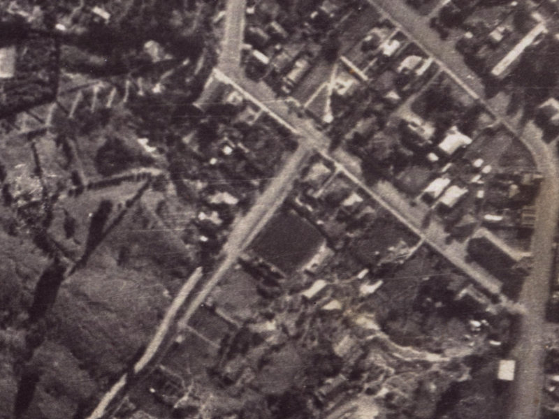 10 Richmond Hill Road from the air, 1925-1929