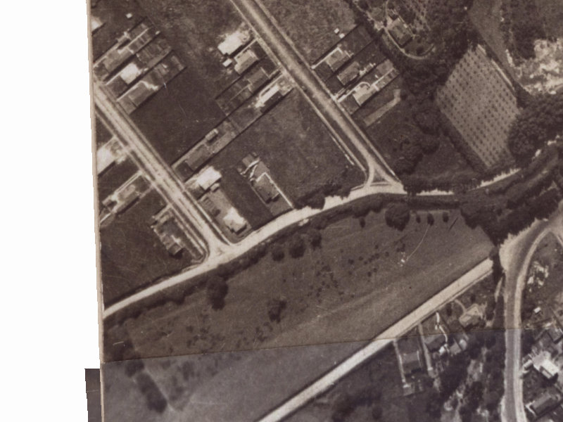 111 Ashgrove Terrace from the air, 1925-1929