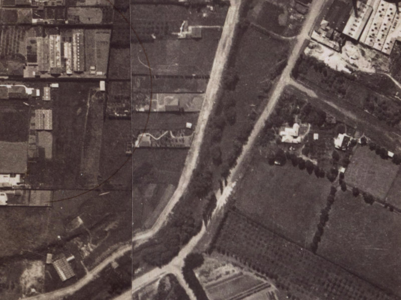 63 Eastern Terrace from the air, 1925-1929