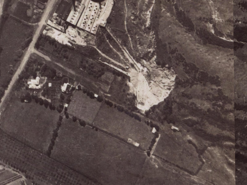 10 Sunhaven Place from the air, 1925-1929
