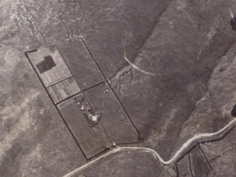 154 Glenstrae Road from the air, 1925-1929