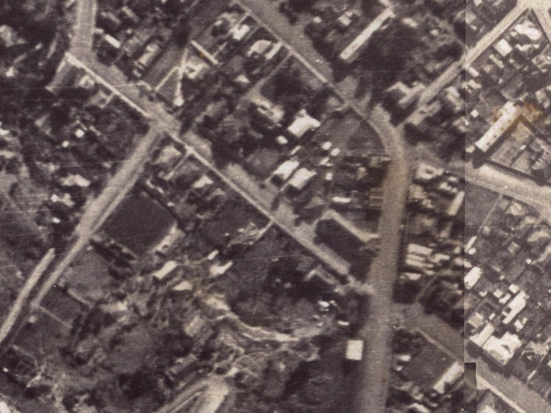 33 Nayland Street from the air, 1925-1929