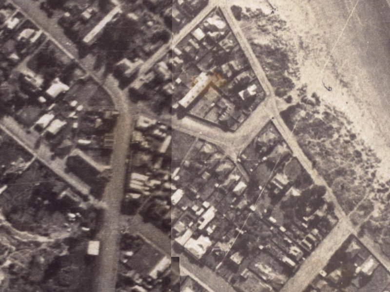 16/42 Marriner Street from the air, 1925-1929