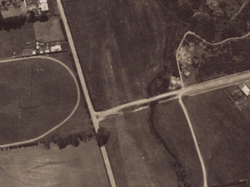 Rose Street from the air, 1925-1929