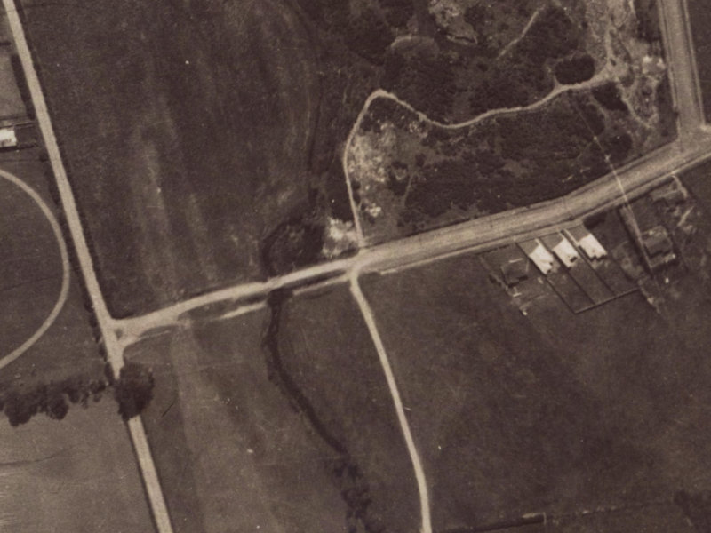 22 Rose Street from the air, 1925-1929