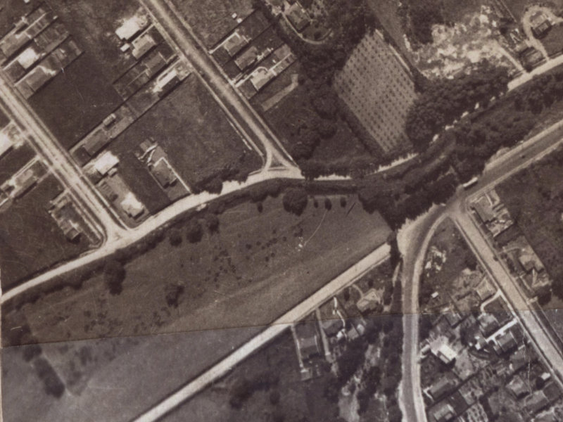 6 Fairview Street from the air, 1925-1929