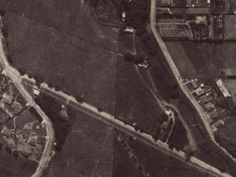 37 Centaurus Road from the air, 1925-1929