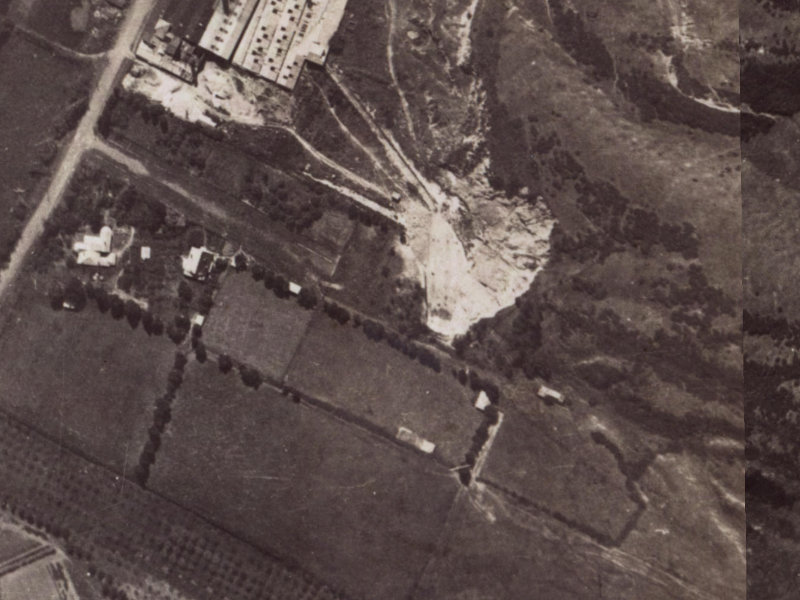 Sunhaven Place from the air, 1925-1929
