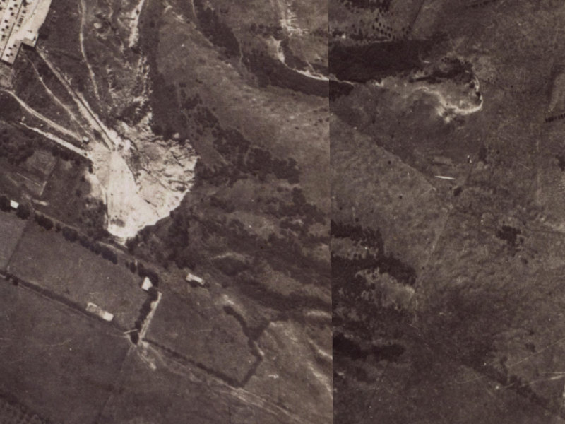 40 Woodlau Rise from the air, 1925-1929