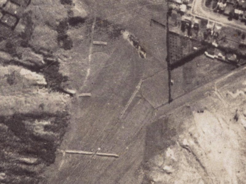 58 Bay View Road from the air, 1925-1929