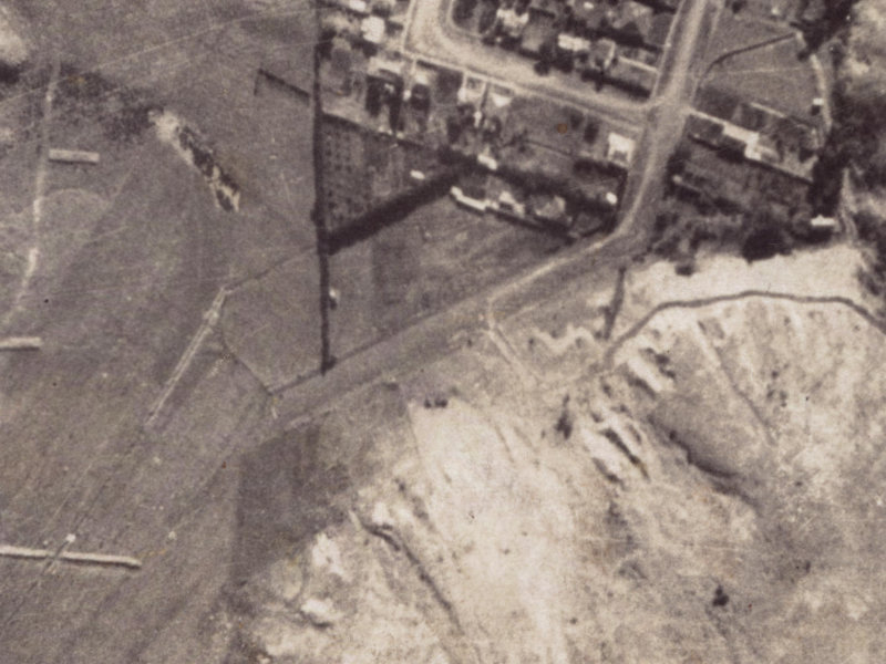 99 Bay View Road from the air, 1925-1929