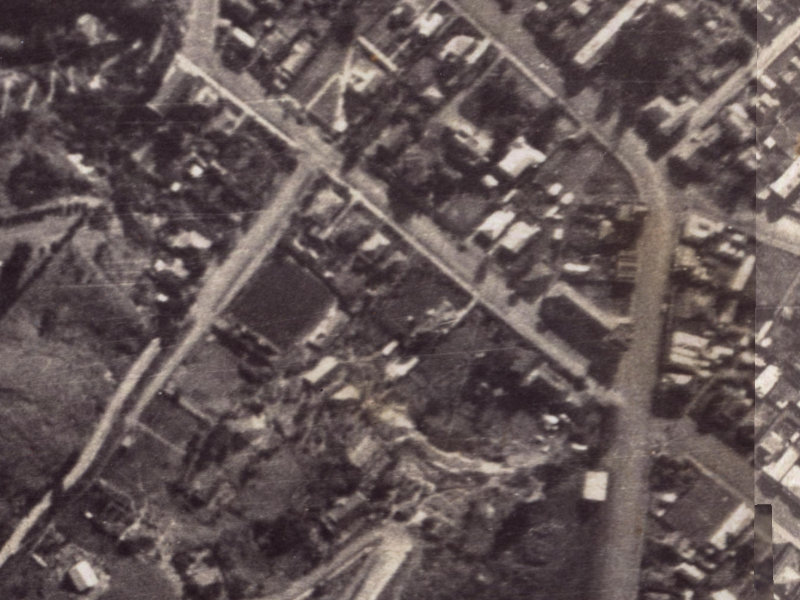 18A Nayland Street from the air, 1925-1929
