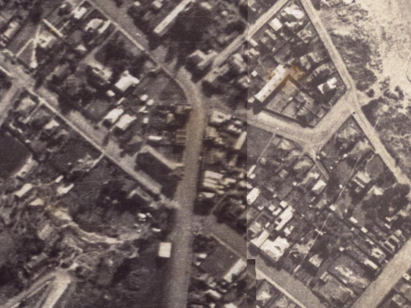 13 Wakefield Avenue from the air, 1925-1929