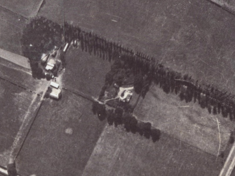 Cunneen Place from the air, 1925-1929