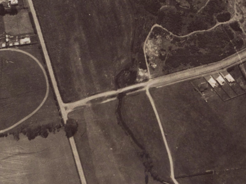 18 Rose Street from the air, 1925-1929