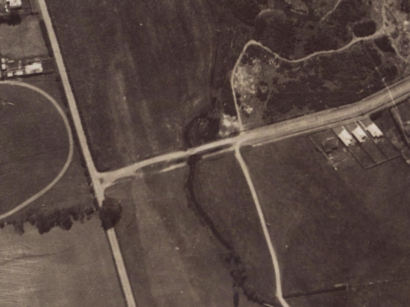 20 Rose Street from the air, 1925-1929