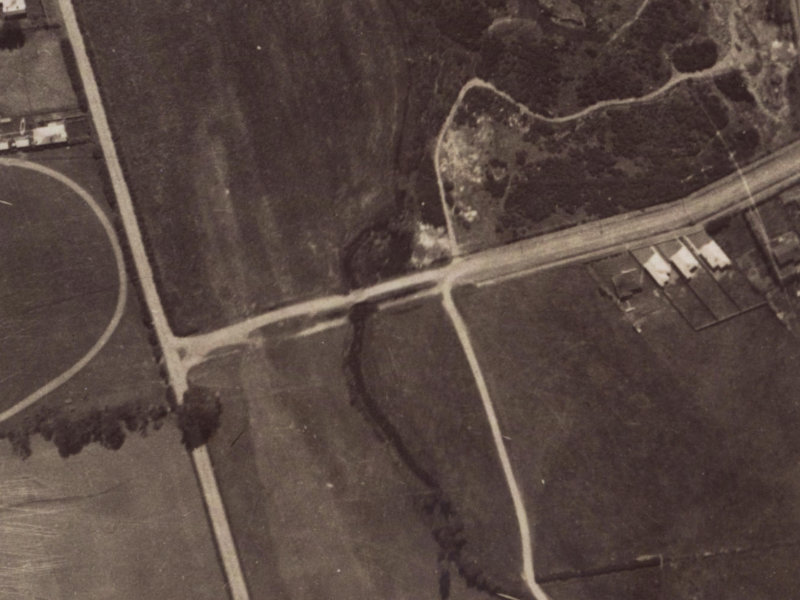 2 Rose Street from the air, 1925-1929