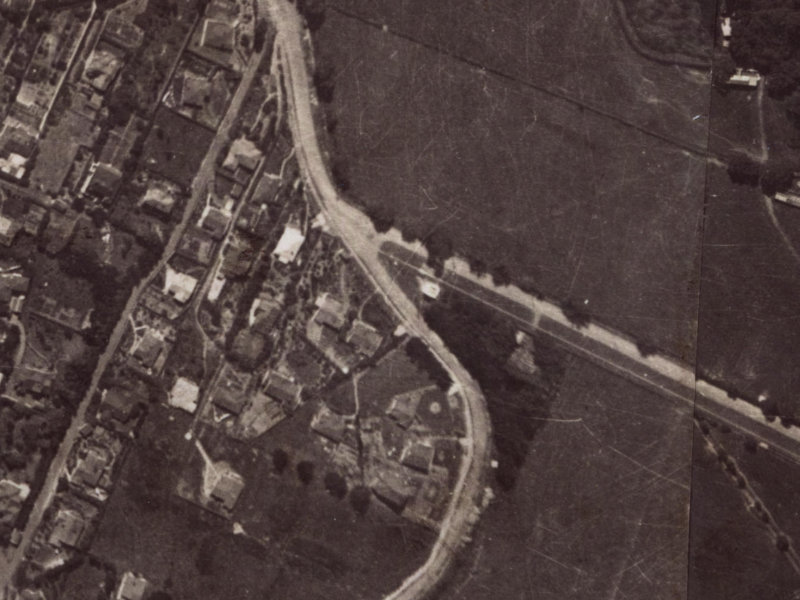 4 Rossmore Terrace from the air, 1925-1929