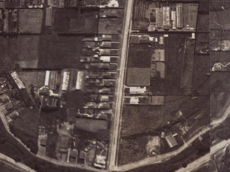 25 Birdwood Avenue from the air, 1925-1929