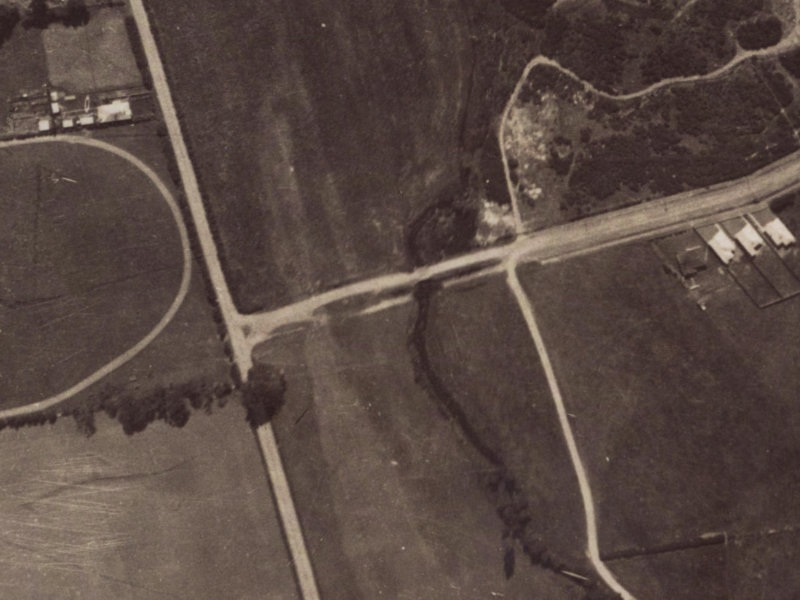 8 Rose Street from the air, 1925-1929