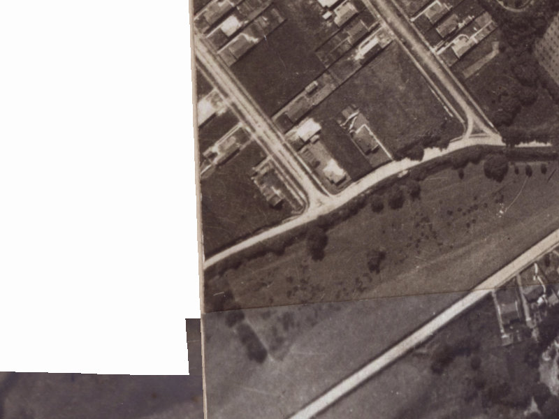 101 Ashgrove Terrace from the air, 1925-1929