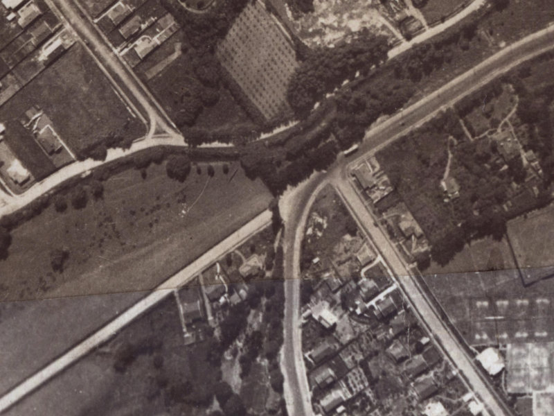 2C Valley Road from the air, 1925-1929
