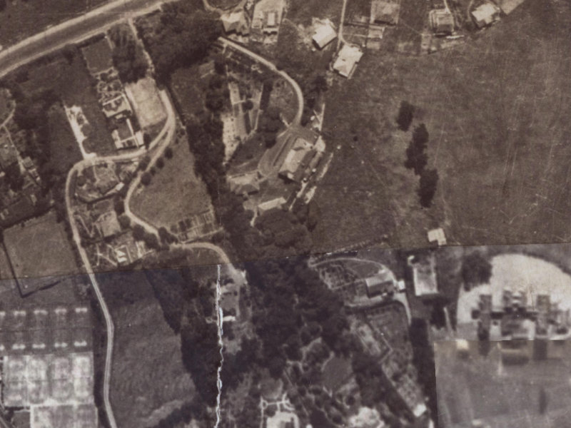 9 Karitane Drive from the air, 1925-1929