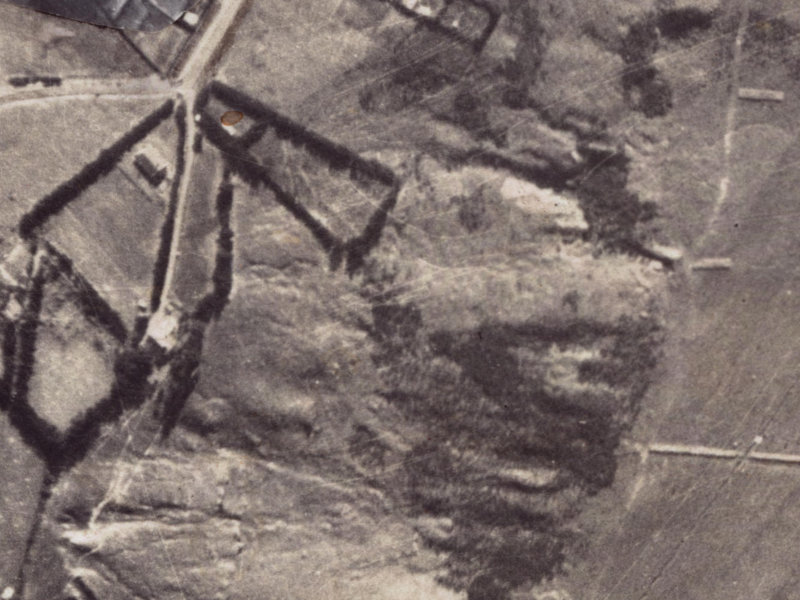 105A Moncks Spur Road from the air, 1925-1929