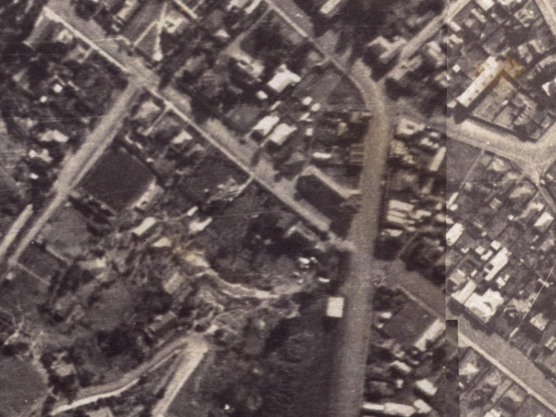 26A Nayland Street from the air, 1925-1929