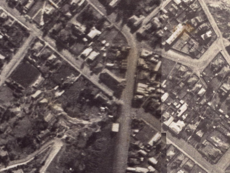 16 Wakefield Avenue from the air, 1925-1929