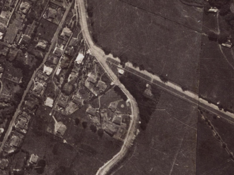 8 Rossmore Terrace from the air, 1925-1929
