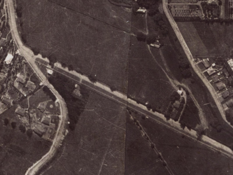 33 Centaurus Road from the air, 1925-1929