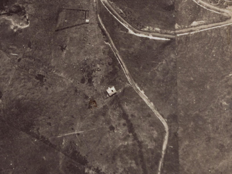 Huntsbury Avenue from the air, 1925-1929