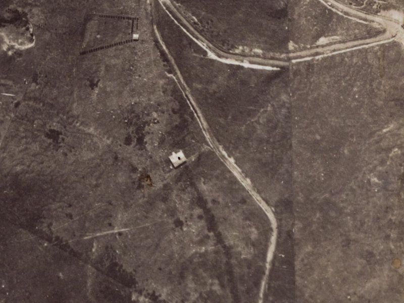 78 Huntsbury Avenue from the air, 1925-1929