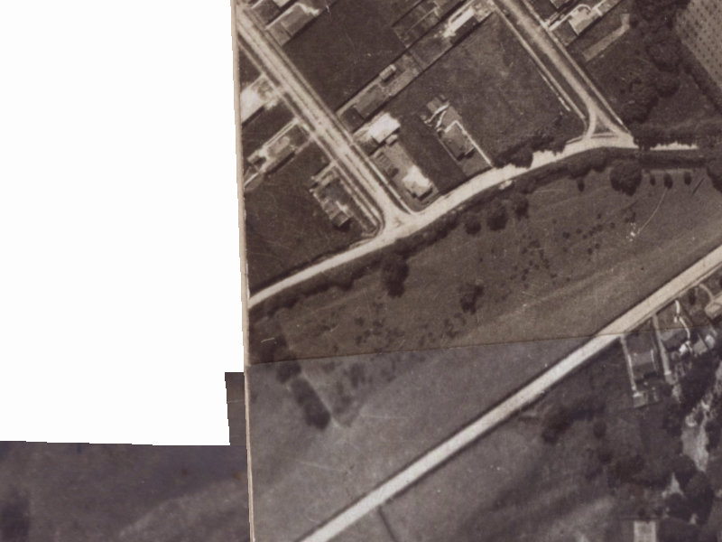 95 Cashmere Road from the air, 1925-1929