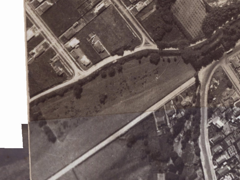 91 Cashmere Road from the air, 1925-1929