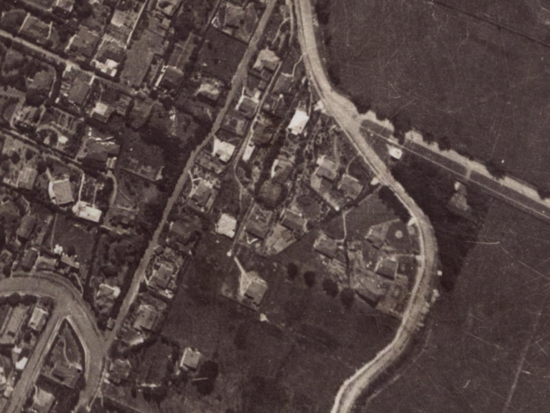 2A Saint Vincent Terrace from the air, 1925-1929
