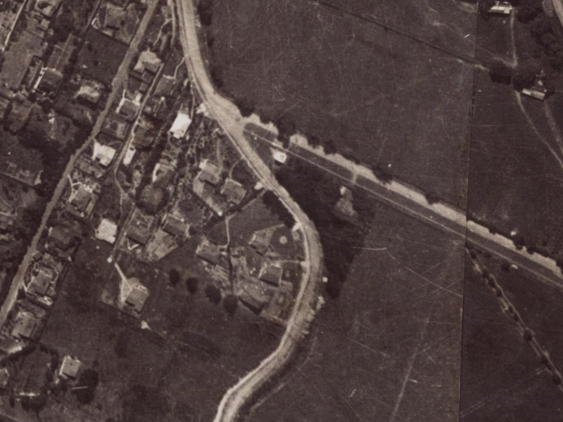 10 Rossmore Terrace from the air, 1925-1929