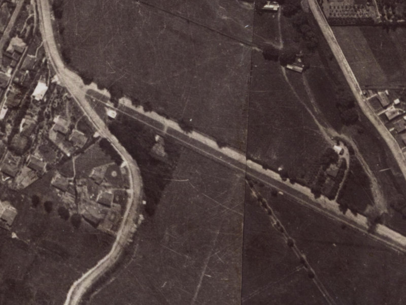 12 Centaurus Road from the air, 1925-1929