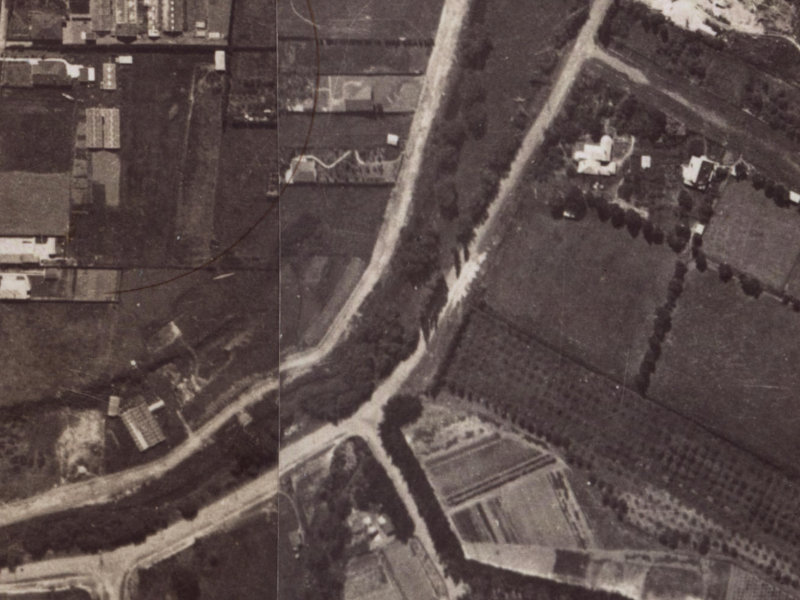 61 Eastern Terrace from the air, 1925-1929