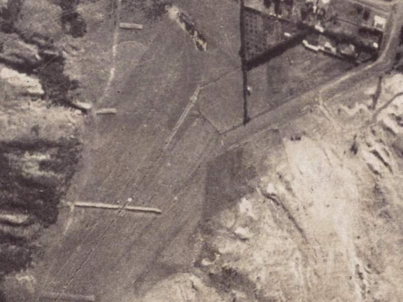 109 Bay View Road from the air, 1925-1929