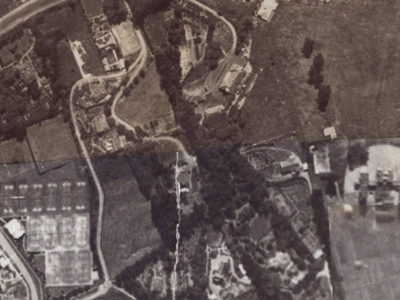 Karitane Drive from the air, 1925-1929