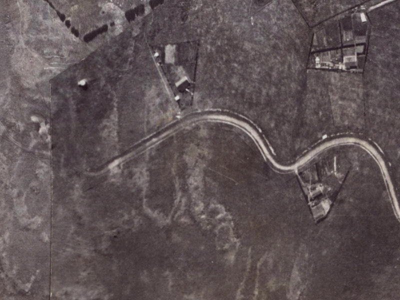 Belleview Terrace from the air, 1925-1929